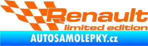 Samolepka Renault limited edition levá Fluorescentní oranžová