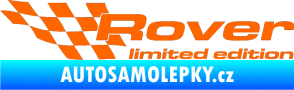 Samolepka Rover limited edition levá Fluorescentní oranžová
