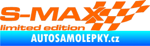 Samolepka S-MAX limited edition pravá Fluorescentní oranžová