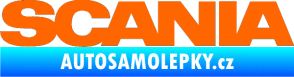 Samolepka Scania Fluorescentní oranžová