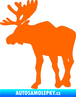 Samolepka Sob 001 levá Fluorescentní oranžová