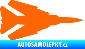 Samolepka Stíhací letoun 007 pravá MIG Fluorescentní oranžová