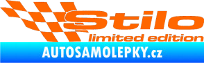 Samolepka Stilo limited edition levá Fluorescentní oranžová