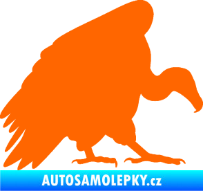 Samolepka Sup 001 pravá Fluorescentní oranžová