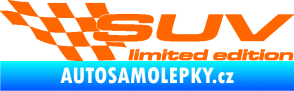 Samolepka SUV limited edition levá Fluorescentní oranžová