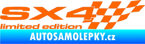Samolepka SX4 limited edition pravá Fluorescentní oranžová