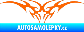 Samolepka Tetování 001 Fluorescentní oranžová