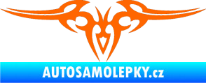 Samolepka Tetování 006 Fluorescentní oranžová