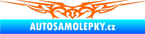 Samolepka Tetování 015 Fluorescentní oranžová