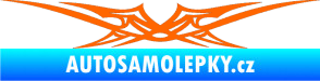 Samolepka Tetování 016 Fluorescentní oranžová