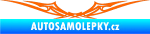 Samolepka Tetování 017 Fluorescentní oranžová