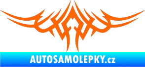 Samolepka Tetování 019 Fluorescentní oranžová