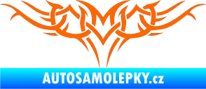 Samolepka Tetování 021 Fluorescentní oranžová