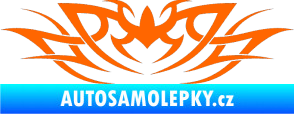 Samolepka Tetování 031 Fluorescentní oranžová