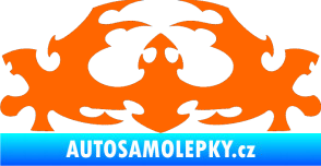 Samolepka Tetování 039 Fluorescentní oranžová