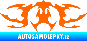 Samolepka Tetování 041 Fluorescentní oranžová