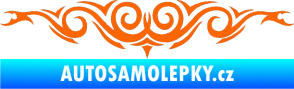 Samolepka Tetování 057 Fluorescentní oranžová