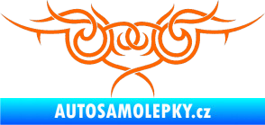 Samolepka Tetování 059 Fluorescentní oranžová