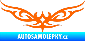 Samolepka Tetování 060 Fluorescentní oranžová