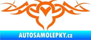 Samolepka Tetování 062 Fluorescentní oranžová