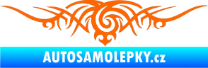 Samolepka Tetování 070 Fluorescentní oranžová
