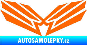 Samolepka Tetování 077 Fluorescentní oranžová