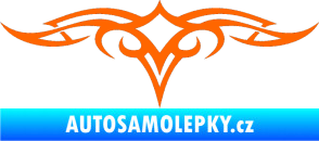 Samolepka Tetování 081 Fluorescentní oranžová