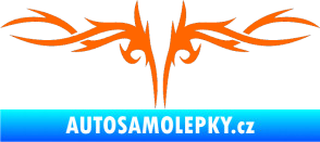 Samolepka Tetování 086 Fluorescentní oranžová