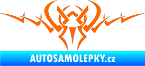 Samolepka Tetování 088 Fluorescentní oranžová
