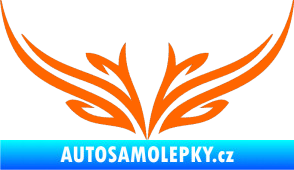 Samolepka Tetování 091 Fluorescentní oranžová