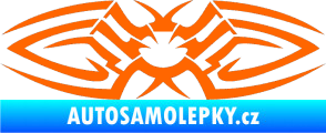 Samolepka Tetování 095 Fluorescentní oranžová