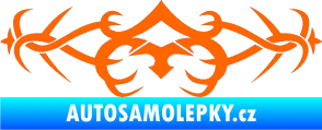 Samolepka Tetování 099 Fluorescentní oranžová