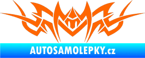 Samolepka Tetování 101 Fluorescentní oranžová