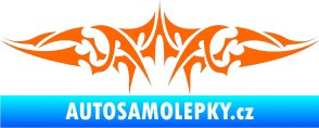 Samolepka Tetování 120 Fluorescentní oranžová