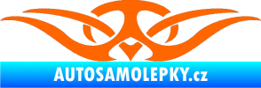 Samolepka Tetování 128 Fluorescentní oranžová