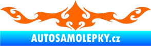 Samolepka Tetování 132 Fluorescentní oranžová