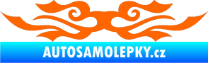 Samolepka Tetování 134 Fluorescentní oranžová