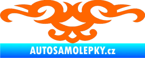 Samolepka Tetování 135 Fluorescentní oranžová