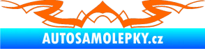 Samolepka Tetování 145 Fluorescentní oranžová