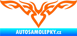 Samolepka Tetování 147 Fluorescentní oranžová