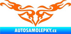 Samolepka Tetování 153 Fluorescentní oranžová