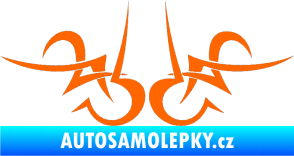 Samolepka Tetování 189 Fluorescentní oranžová