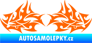 Samolepka Tetování 198 Fluorescentní oranžová