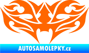 Samolepka Tetování 200 Fluorescentní oranžová
