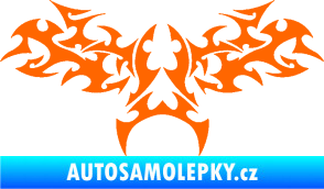 Samolepka Tetování 201 Fluorescentní oranžová