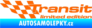 Samolepka Transit limited edition levá Fluorescentní oranžová