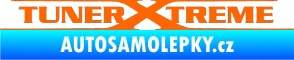 Samolepka Tuner extreme plny Fluorescentní oranžová