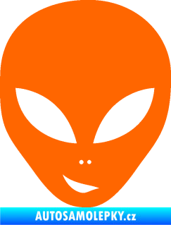 Samolepka UFO 003 levá Fluorescentní oranžová