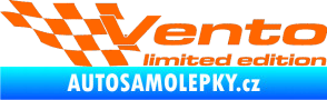 Samolepka Vento limited edition levá Fluorescentní oranžová