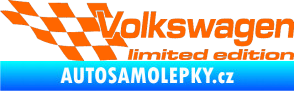 Samolepka Volkswagen limited edition levá Fluorescentní oranžová